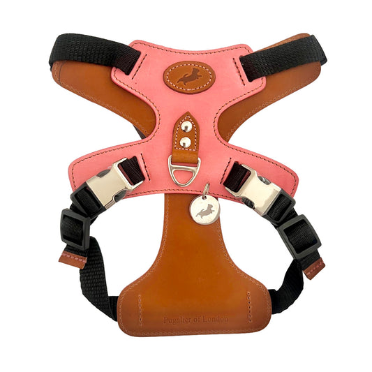 Pink Leather Harness